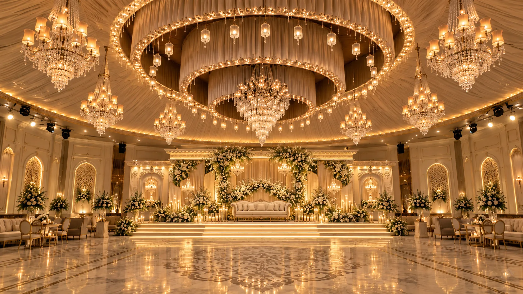 Dome interior concept visualization 3