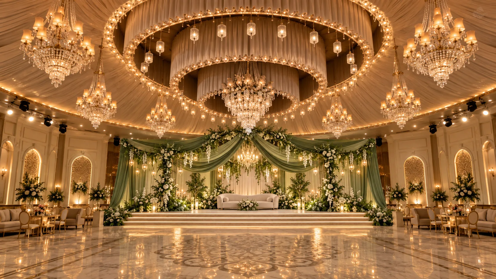 Dome interior concept visualization 4
